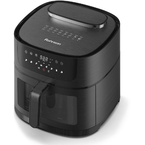 ΦΡΙΤΕΖΑ ROHNSON R-2858 SOFT COOKING AIRFRYER ΜΑΥΡΗ 1800W 8LT ΜΕ ΨΕΚΑΣΜΟ